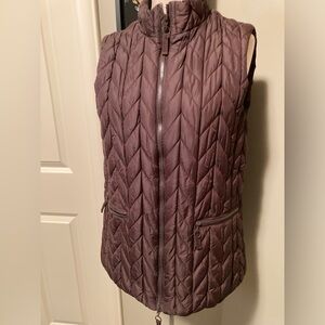 Quilted Brown vest from Coldwater Creek size medium